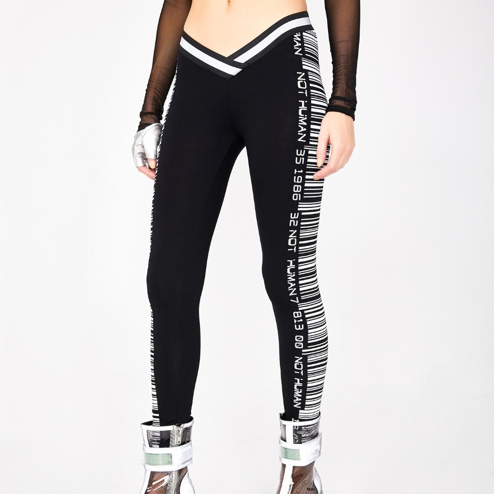 Reflective leggings dolls kill exx